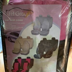 FH Group Pink Car Seat Cover